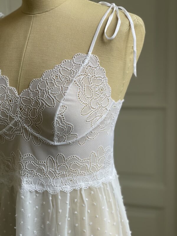 Camisón Corto de Novia - Imagen 5