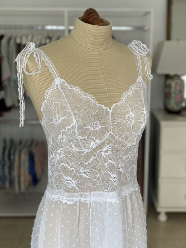 Camisón Corto de Novia - Imagen 3
